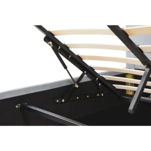 Κρεβάτι Μονό ArteLibre CLOUDREST Γκρι Ύφασμα 214x127.5x109cm (Στρώμα 120x200cm) - Image 3