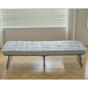 Κρεβάτι Σπαστό ArteLibre FLEXREST Με Στρώμα Πάχους 12cm Μαύρο Μέταλλο 180x80x33cm - Image 3