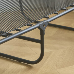 Κρεβάτι Σπαστό ArteLibre FLEXREST Με Στρώμα Πάχους 12cm Μαύρο Μέταλλο 180x80x33cm - Image 7