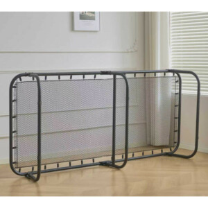 Κρεβάτι Σπαστό ArteLibre FLEXREST Με Στρώμα Πάχους 12cm Μαύρο Μέταλλο 180x80x33cm - Image 8