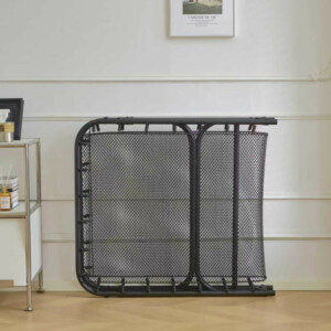 Κρεβάτι Σπαστό ArteLibre FLEXREST Με Στρώμα Πάχους 12cm Μαύρο Μέταλλο 180x80x33cm - Image 9