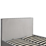 Κρεβάτι Υπέρδιπλο ArteLibre WICHITA Γκρι Ύφασμα 214.5x170x110.5cm (Στρώμα 160x200cm) - Image 7