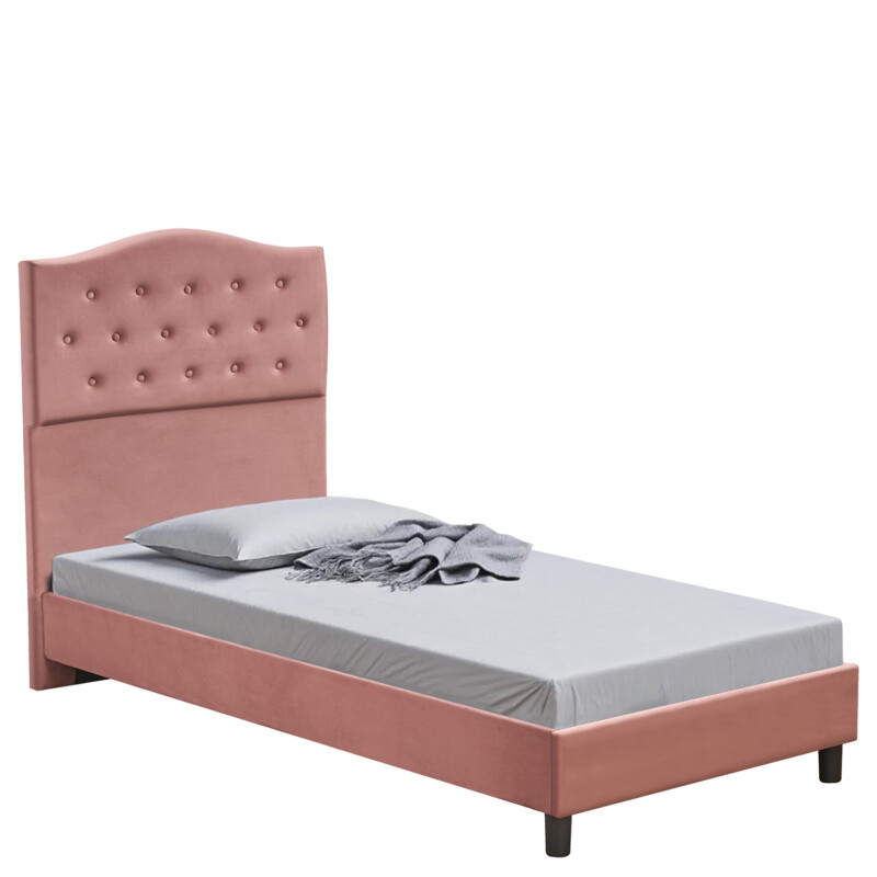 Κρεβάτι Μονό ArteLibre JUNIPER Σάπιο Μήλο Ύφασμα Για Στρώμα 90x200cm Κρεβάτι Μονό ArteLibre JUNIPER Σάπιο Μήλο Ύφασμα Για Στρώμα 90x200cm