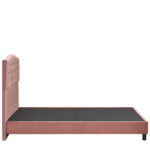 Κρεβάτι Ημίδιπλο ArteLibre JUNIPER Σάπιο Μήλο Ύφασμα 209x132x125cm (Στρώμα 120x200cm) - Image 4