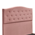 Κρεβάτι Ημίδιπλο ArteLibre JUNIPER Σάπιο Μήλο Ύφασμα 209x132x125cm (Στρώμα 120x200cm) - Image 5