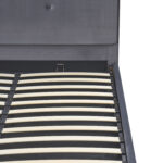 Κρεβάτι Υπέρδιπλο ArteLibre YUMA Γκρι Ύφασμα 214x1170x10cm (Στρώμα 160x200cm) - Image 9