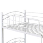 Κουκέτα ArteLibre KETCHUM Λευκό Μέταλλο 201x98x159cm (Στρώματα 90x190cm) - Image 4