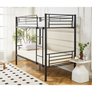 Κουκέτα ArteLibre ELKHORN Μαύρο Για Στρώμα 90x190cm - Image 2