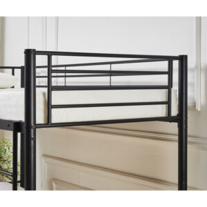 Κουκέτα ArteLibre ELKHORN Μαύρο Για Στρώμα 90x190cm - Image 3