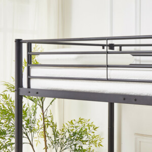 Κουκέτα ArteLibre ELKHORN Μαύρο Για Στρώμα 90x190cm - Image 5