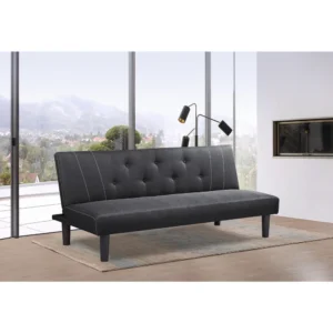 Καναπές Κρεβάτι ArteLibre ASTRI Γκρι 180x77x73cm - Image 4