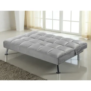 Καναπές Κρεβάτι ArteLibre ALIKA Ανοιχτό Γκρι 190x92x83cm - Image 2