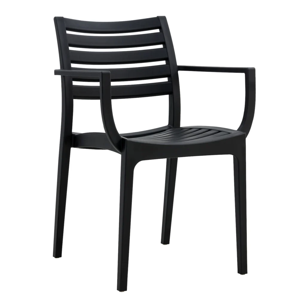 Πολυθρόνα Κήπου ArteLibre BORA-BORA Μαύρο PP 57x57x83cm Πολυθρόνα Κήπου ArteLibre BORA-BORA Μαύρο PP 57x57x83cm