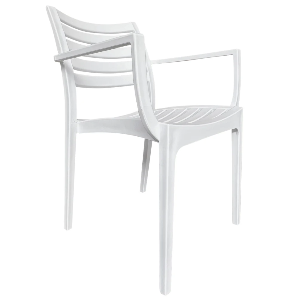 Πολυθρόνα Κήπου ArteLibre BORA-BORA Λευκό PP 57x57x83cm Πολυθρόνα Κήπου ArteLibre BORA-BORA Λευκό PP 57x57x83cm