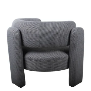 Πολυθρόνα ArteLibre ADRASTEA Γκρι Ύφασμα 94x88x73cm - Image 4