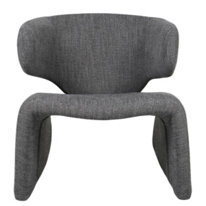 Πολυθρόνα ArteLibre HIMALIA Γκρι Ύφασμα/Μέταλλο/Ξύλο 73x78x75cm - Image 2