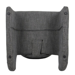 Πολυθρόνα ArteLibre HIMALIA Γκρι Ύφασμα/Μέταλλο/Ξύλο 73x78x75cm - Image 7