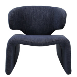 Πολυθρόνα ArteLibre HIMALIA Μπλε Ύφασμα/Μέταλλο/Ξύλο 73x78x75cm - Image 2