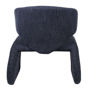 Πολυθρόνα ArteLibre HIMALIA Μπλε Ύφασμα/Μέταλλο/Ξύλο 73x78x75cm - Image 5