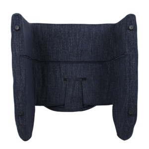 Πολυθρόνα ArteLibre HIMALIA Μπλε Ύφασμα/Μέταλλο/Ξύλο 73x78x75cm - Image 7