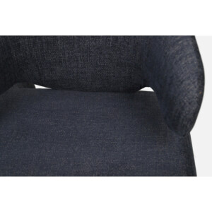 Πολυθρόνα ArteLibre HIMALIA Μπλε Ύφασμα/Μέταλλο/Ξύλο 73x78x75cm - Image 8