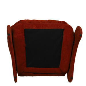 Πολυθρόνα ArteLibre ANANKE Πορτοκαλί Ύφασμα/Μέταλλο/Ξύλο 85x78x84cm - Image 7