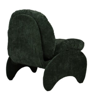 Πολυθρόνα ArteLibre ANANKE Πράσινο Ύφασμα/Μέταλλο/Ξύλο 85x78x84cm - Image 3