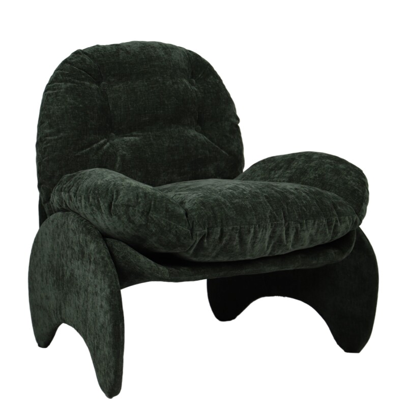 Πολυθρόνα ArteLibre ANANKE Πράσινο Ύφασμα/Μέταλλο/Ξύλο 85x78x84cm Πολυθρόνα ArteLibre ANANKE Πράσινο Ύφασμα/Μέταλλο/Ξύλο 85x78x84cm