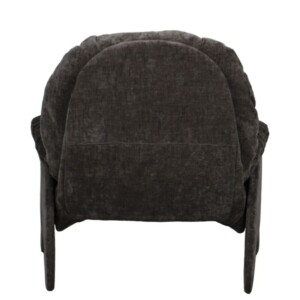 Πολυθρόνα ArteLibre ANANKE Γκρι Ύφασμα/Μέταλλο/Ξύλο 85x78x84cm - Image 4