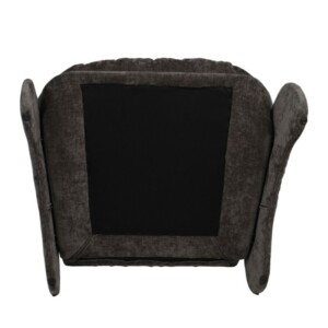 Πολυθρόνα ArteLibre ANANKE Γκρι Ύφασμα/Μέταλλο/Ξύλο 85x78x84cm - Image 7