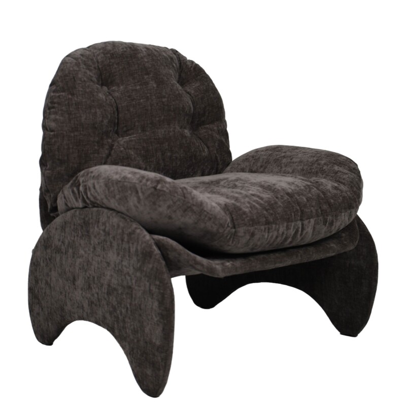 Πολυθρόνα ArteLibre ANANKE Γκρι Ύφασμα/Μέταλλο/Ξύλο 85x78x84cm Πολυθρόνα ArteLibre ANANKE Γκρι Ύφασμα/Μέταλλο/Ξύλο 85x78x84cm