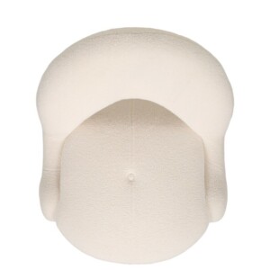 Πολυθρόνα ArteLibre PASIPHAE Μπεζ Ύφασμα/Μέταλλο/Ξύλο 80x86x80cm - Image 6