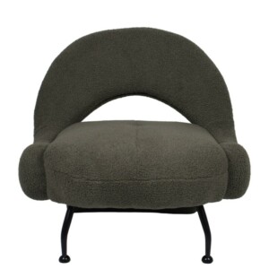 Πολυθρόνα ArteLibre PASIPHAE Πράσινο Ύφασμα/Μέταλλο/Ξύλο 80x86x80cm - Image 5