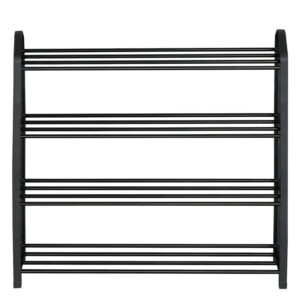 Παπουτσοθήκη ArteLibre REAGAN Με 4 Ράφια Μαύρο Μέταλλο 62x20x62cm - Image 2