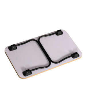 Βοηθητικό Τραπεζάκι ArteLibre BALLARD Πτυσσόμενο Δρυς/Μαύρο Μοριοσανίδα/Μέταλλο 53x30x22cm - Image 5