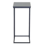 Βοηθητικό Τραπεζάκι ArteLibre TRENTON Μαύρο Μάρμαρο Μοριοσανίδα/Μέταλλο 40x30x66cm - Image 3