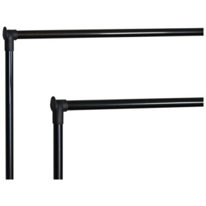 Έπιπλο Εισόδου ArteLibre SOUTHMERE Μαύρο Μέταλλο 74.5x39x157cm - Image 2