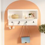 Κρεμάστρα Εισόδου ArteLibre DALSTON Λευκό Μοριοσανίδα 92x18.8x51cm - Image 2