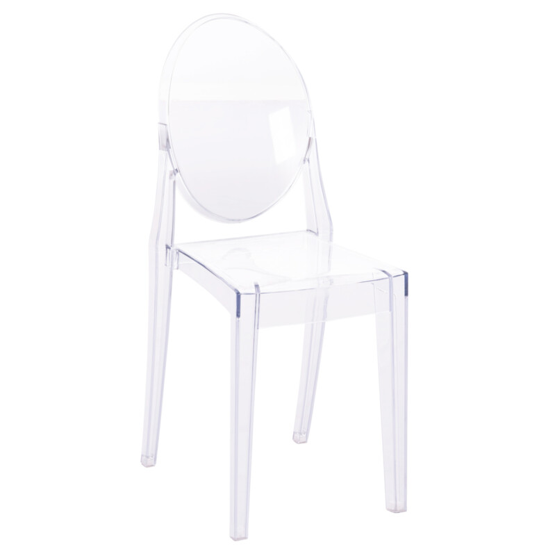 Σετ 4 τεμαχίων - ΚΑΡEΚΛΑ ΤΡΑΠΕΖΑΡΙΑΣ ΑΚΡΥΛΙΚΗ ARAMIS HM0170 ΔΙΑΦΑΝΗ 34.5x50x90Υεκ.