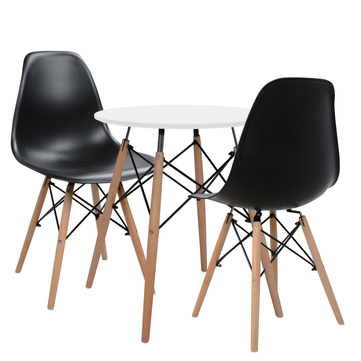 ΣΕΤ 3ΤΜΧ ΤΡΑΠΕΖΙ Φ60 & ΚΑΡΕΚΛΕΣ TWIST HM10307 ΣΕΤ 3ΤΜΧ ΤΡΑΠΕΖΙ Φ60 & ΚΑΡΕΚΛΕΣ TWIST HM10307 - Image 1