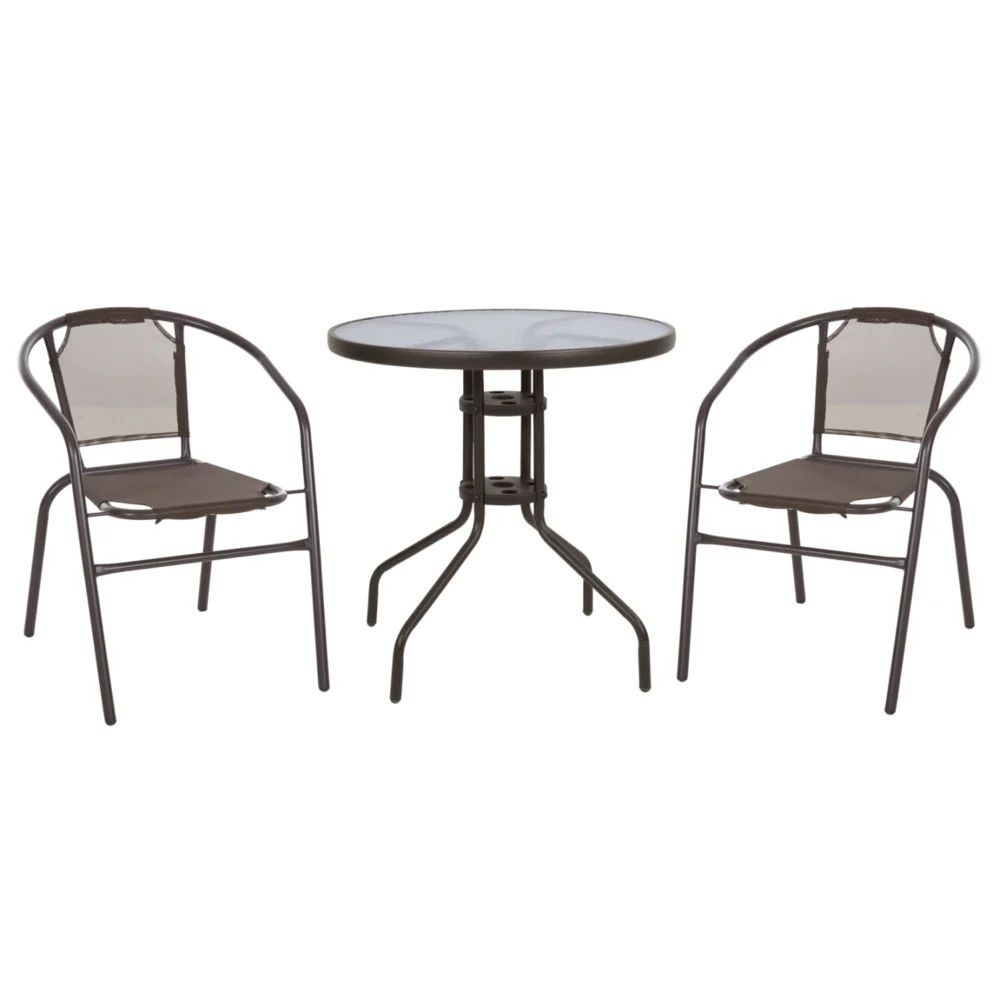 ΣΕΤ ΕΞΩΤ. ΧΩΡΟΥ 3ΤΜΧ HM10712 ΚΑΦΕ ΜΕΤΑΛΛΟ-ΓΥΑΛΙ ΑΣΦΑΛΕΙΑΣ-ΚΑΦΕ TEXTILENE ΣΕΤ ΕΞΩΤ. ΧΩΡΟΥ 3ΤΜΧ HM10712 ΚΑΦΕ ΜΕΤΑΛΛΟ-ΓΥΑΛΙ ΑΣΦΑΛΕΙΑΣ-ΚΑΦΕ TEXTILENE - Image 1