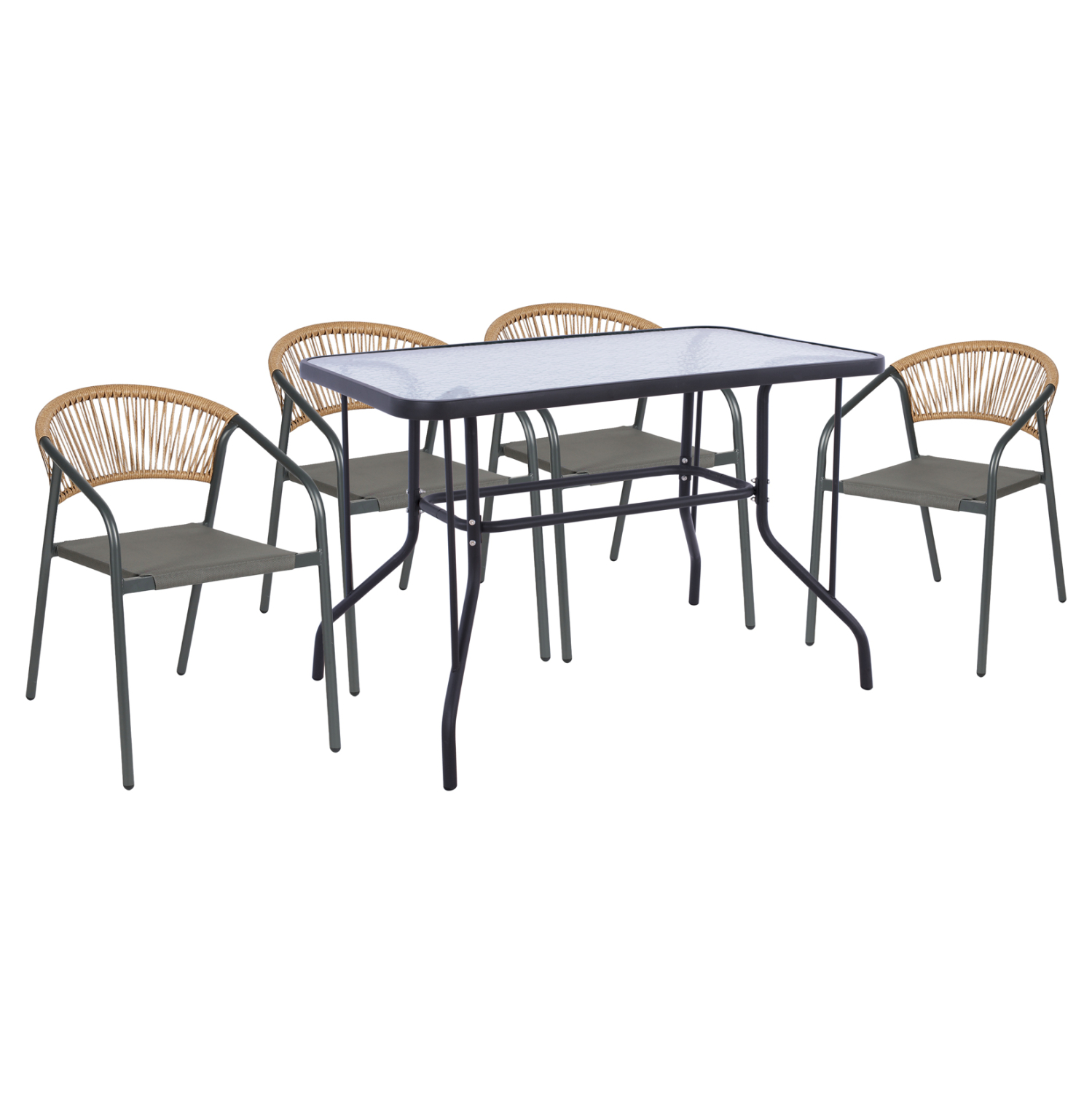 ΣΕΤ ΤΡΑΠΕΖΑΡΙΑΣ 5ΤΜΧ ADAM HM10727.01 ΚΑΡΕΚΛΕΣ ΜΕΤΑΛΛΙΚΕΣ & ΤΡΑΠΕΖΙ 110x60εκ ΓΚΡΙ ΣΕΤ ΤΡΑΠΕΖΑΡΙΑΣ 5ΤΜΧ ADAM HM10727.01 ΚΑΡΕΚΛΕΣ ΜΕΤΑΛΛΙΚΕΣ & ΤΡΑΠΕΖΙ 110x60εκ ΓΚΡΙ - Image 1