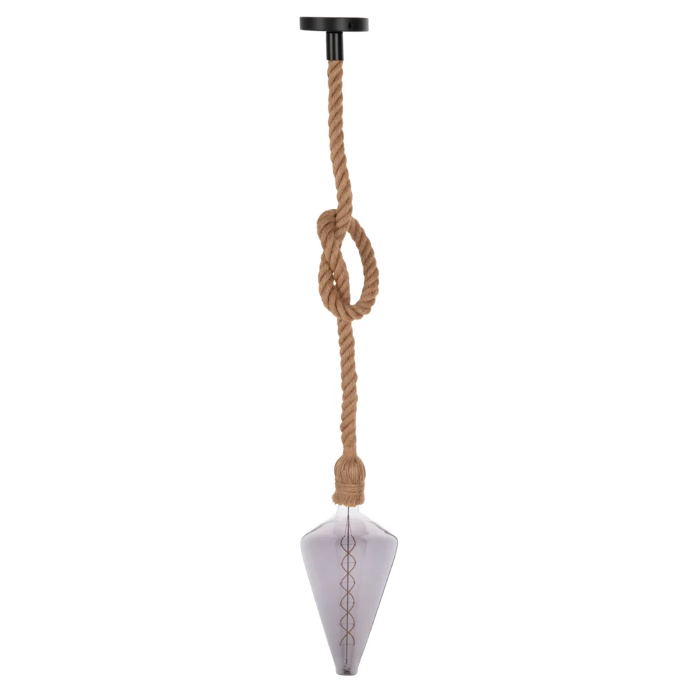 ΦΩΤΙΣΤΙΚΟ ΟΡΟΦΗΣ ΚΡΕΜΑΣΤΟ ΜΕ ΛΑΜΠΤΗΡΑ HM11930.02--ΣΧΟΙΝΙ 1m ΠΑΧΟΥΣ 2cm-ΝΤΟΥΙ Ε27 ΦΩΤΙΣΤΙΚΟ ΟΡΟΦΗΣ ΚΡΕΜΑΣΤΟ ΜΕ ΛΑΜΠΤΗΡΑ HM11930.02--ΣΧΟΙΝΙ 1m ΠΑΧΟΥΣ 2cm-ΝΤΟΥΙ Ε27 - Image 1