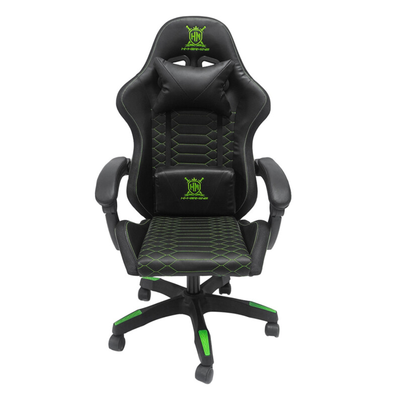 ΠΟΛΥΘΡΟΝΑ GAMING LOOT HM1204 ΜΑΥΡΟ-ΠΡΑΣΙΝΟ PVC & NYLON 60x60x120Υεκ. ΠΟΛΥΘΡΟΝΑ GAMING LOOT HM1204 ΜΑΥΡΟ-ΠΡΑΣΙΝΟ PVC 60x60x120Υεκ. - Image 1