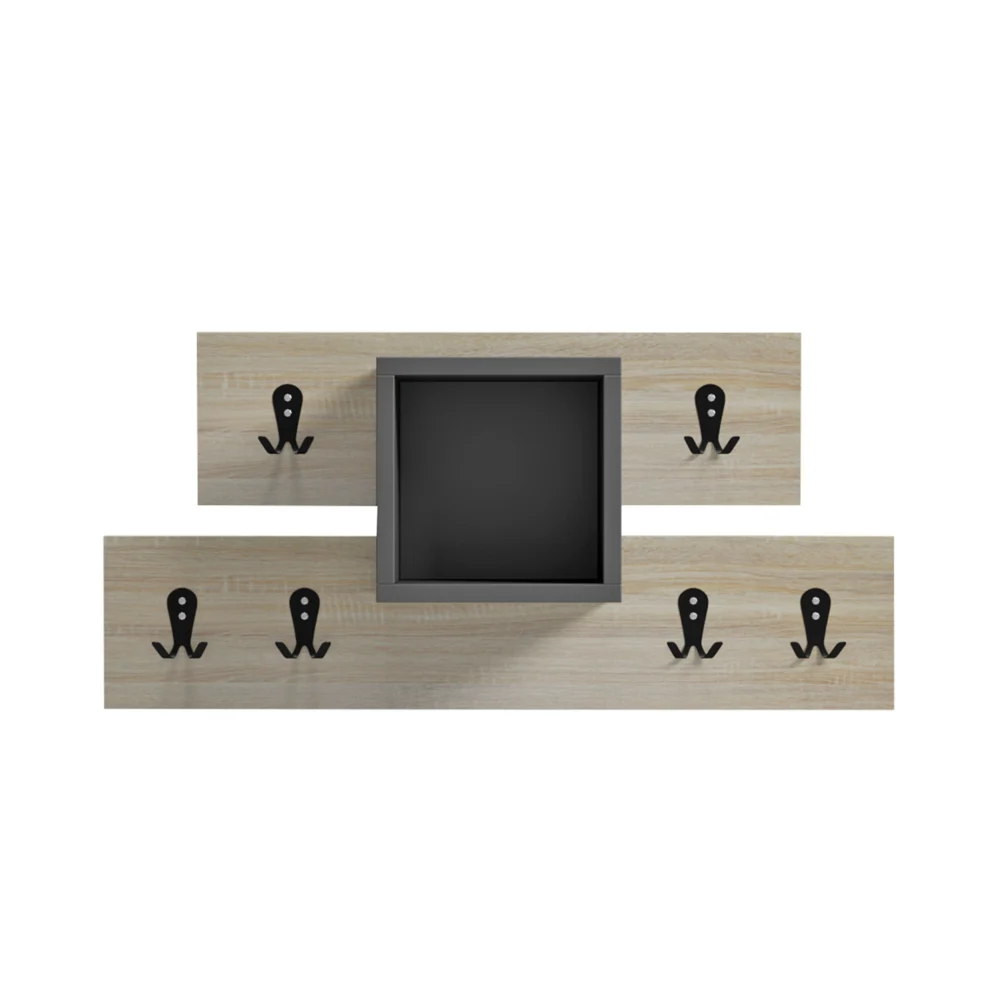 ΚΡΕΜΑΣΤΡΑ ΕΙΣΟΔΟΥ & ΡΑΦΙ SLOT HM18077.02 ΜΕΛΑΜΙΝΗ SONAMA-ΓΚΡΙ 69x12x32Υεκ ΚΡΕΜΑΣΤΡΑ ΕΙΣΟΔΟΥ & ΡΑΦΙ SLOT HM18077.02 ΜΕΛΑΜΙΝΗ SONAMA-ΓΚΡΙ 69x12x32Υεκ - Image 1