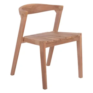 ΚΑΡΕΚΛΑ ΕΞΩΤΕΡΙΚΟΥ ΧΩΡΟΥ ORLEAN HM18130 ΞΥΛΟ TEAK-ΦΥΣΙΚΟ ΧΡΩΜΑ 49.5x58x70Υεκ.