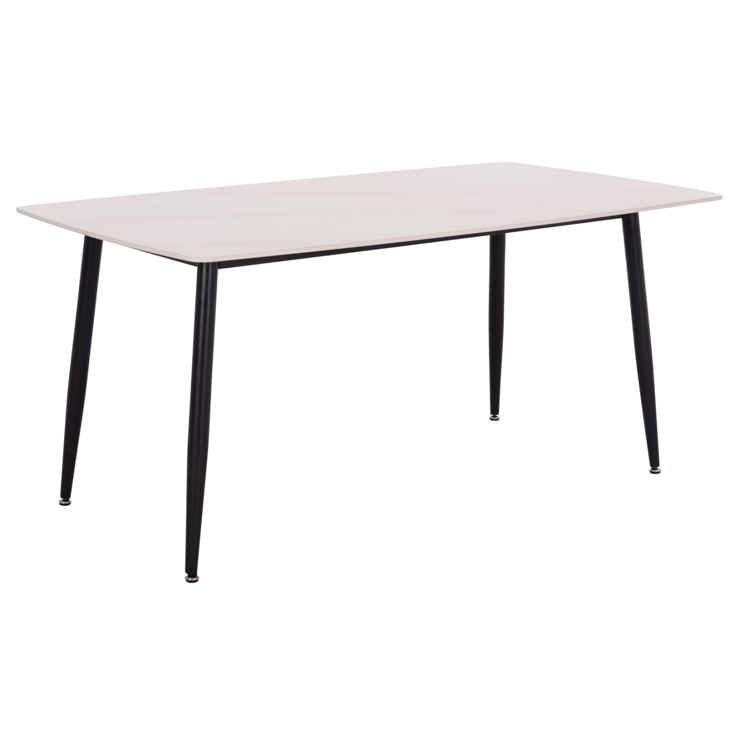 ΤΡΑΠΕΖΙ RAVEN HM18150.01 ΚΕΡΑΜΙΚΟ TOP ΛΕΥΚΟ ΜΑΡΜΑΡΟ-ΜΑΥΡΟ ΜΕΤΑΛΛΟ 160x80x74Υεκ. ΤΡΑΠΕΖΙ RAVEN HM18150.01 ΚΕΡΑΜΙΚΟ TOP ΜΕ ΟΨΗ ΛΕΥΚΟ ΜΑΡΜΑΡΟ 160x80x74Υεκ. - Image 1