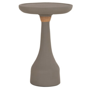 ΒΟΗΘΗΤΙΚΟ ΤΡΑΠΕΖΙ ΓΙΑ ΛΑΜΠΑΤΕΡ TORG HM18170.03 FIBER CEMENT ΓΚΡΙ Φ41x62Υεκ.