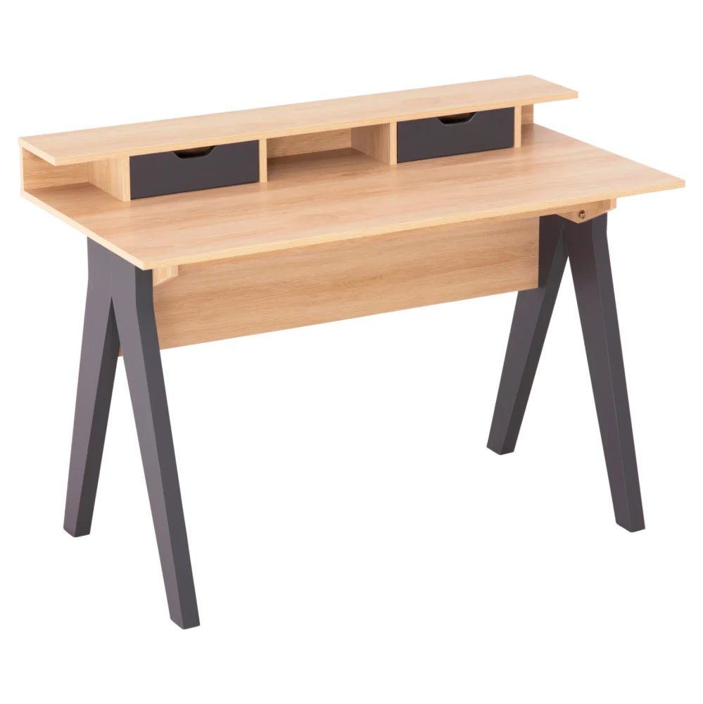 ΓΡΑΦΕΙΟ REXIN HM18290 ΜΕΛΑΜΙΝΗ ΣΕ SONAMA-ΓΚΡΙ 120x19-59x75-85 ΓΡΑΦΕΙΟ REXIN HM18290 ΜΕΛΑΜΙΝΗ ΣΕ SONAMA-ΓΚΡΙ 120x19-59x75-85,5ΥΥεκ. - Image 1