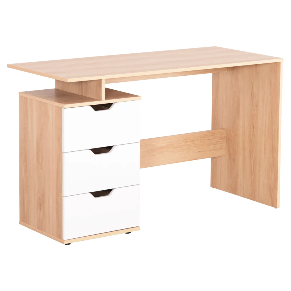 ΓΡΑΦΕΙΟ ΜΕ ΣΥΡΤΑΡΙΑ COLT HM18291 ΜΕΛΑΜΙΝΗ ΣΕ ΛΕΥΚΟ-SONAMA 120x53x75Υεκ. ΓΡΑΦΕΙΟ ΜΕ ΣΥΡΤΑΡΙΑ COLT HM18291 ΜΕΛΑΜΙΝΗ ΣΕ ΛΕΥΚΟ-SONAMA 120x53x75Υεκ. - Image 1